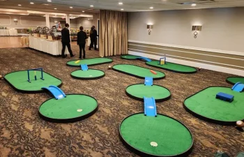 Mini Golf Rental - Hole in One Birthday theme